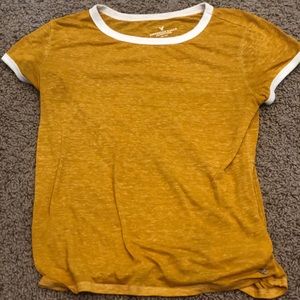 American Eagle Yellow Shirt